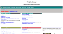 Desktop Screenshot of catholocity.net